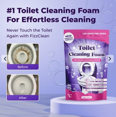 FizzClean Insta-Action Schaum